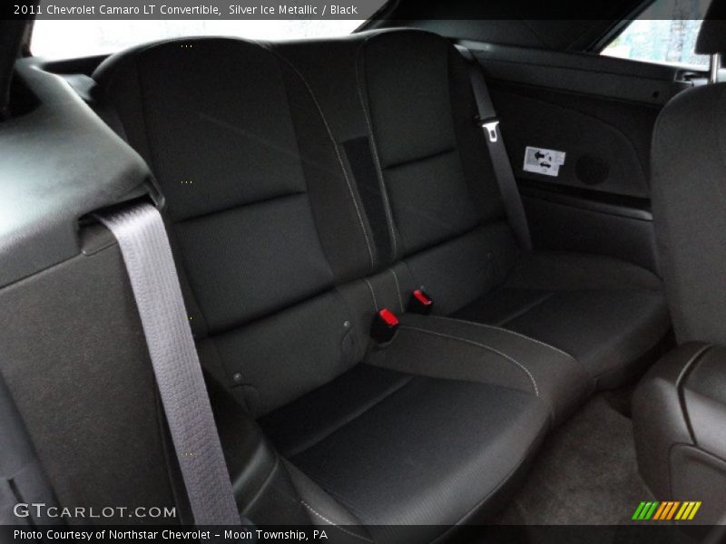 Silver Ice Metallic / Black 2011 Chevrolet Camaro LT Convertible