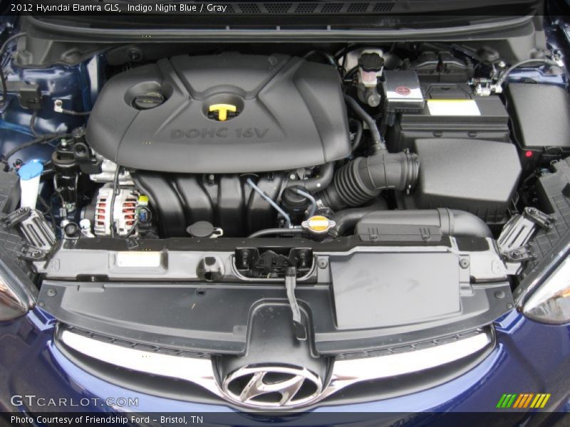  2012 Elantra GLS Engine - 2.0 Liter DOHC 16-Valve D-CVVT 4 Cylinder