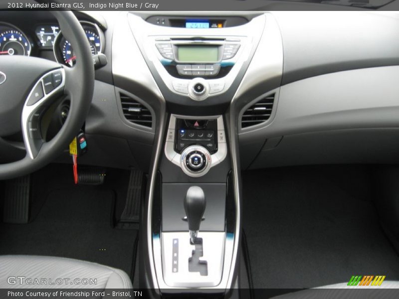 Controls of 2012 Elantra GLS