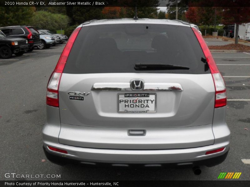 Alabaster Silver Metallic / Black 2010 Honda CR-V EX