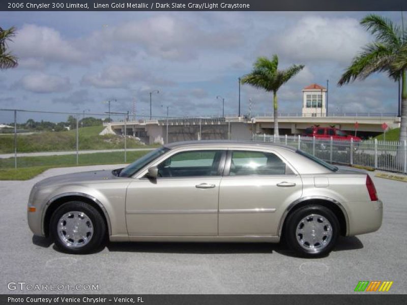 Linen Gold Metallic / Dark Slate Gray/Light Graystone 2006 Chrysler 300 Limited