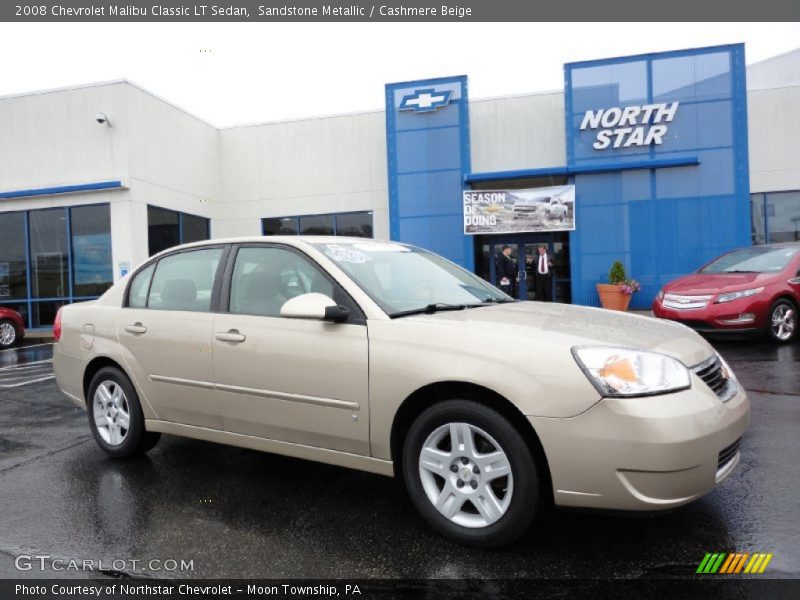 Sandstone Metallic / Cashmere Beige 2008 Chevrolet Malibu Classic LT Sedan