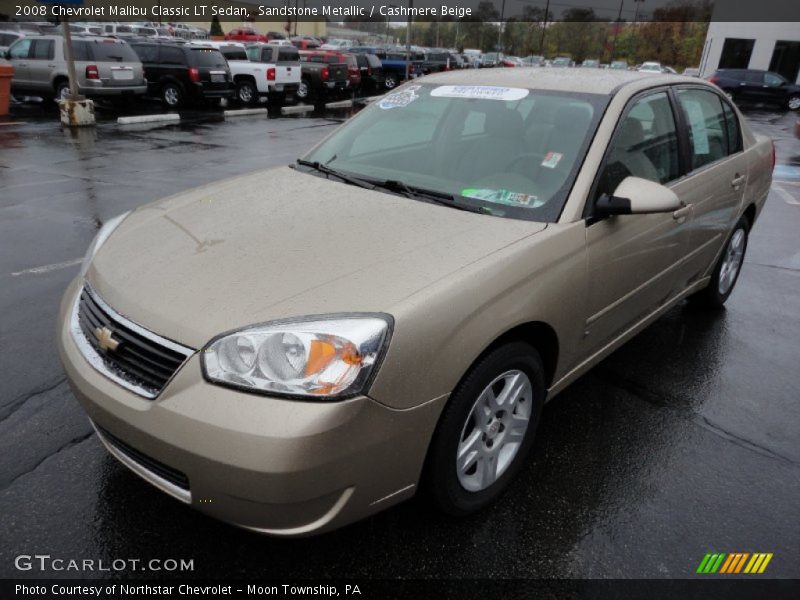 Sandstone Metallic / Cashmere Beige 2008 Chevrolet Malibu Classic LT Sedan