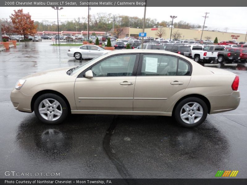 Sandstone Metallic / Cashmere Beige 2008 Chevrolet Malibu Classic LT Sedan