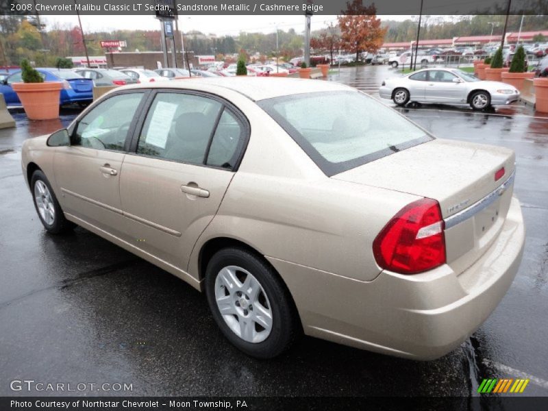 Sandstone Metallic / Cashmere Beige 2008 Chevrolet Malibu Classic LT Sedan