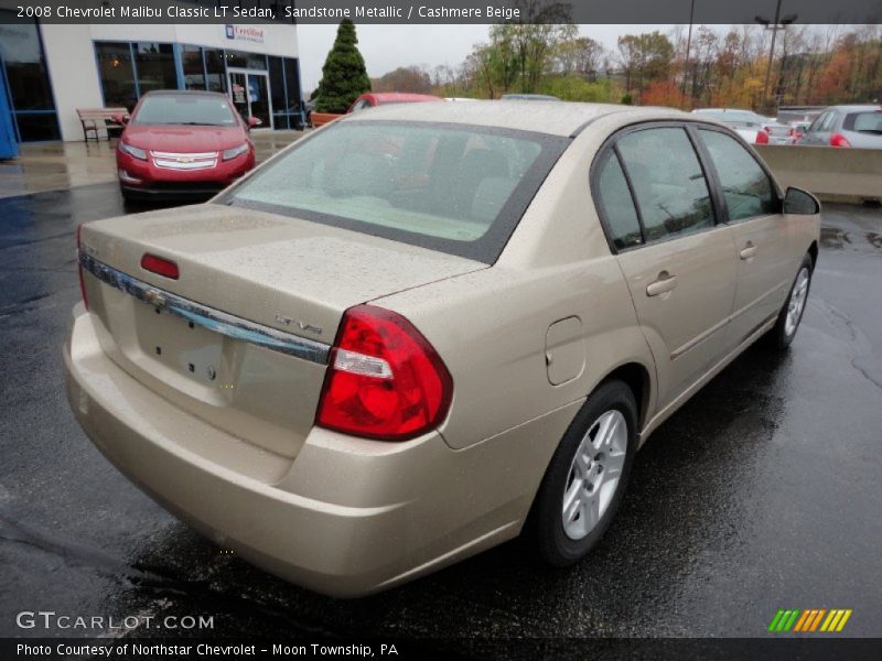 Sandstone Metallic / Cashmere Beige 2008 Chevrolet Malibu Classic LT Sedan