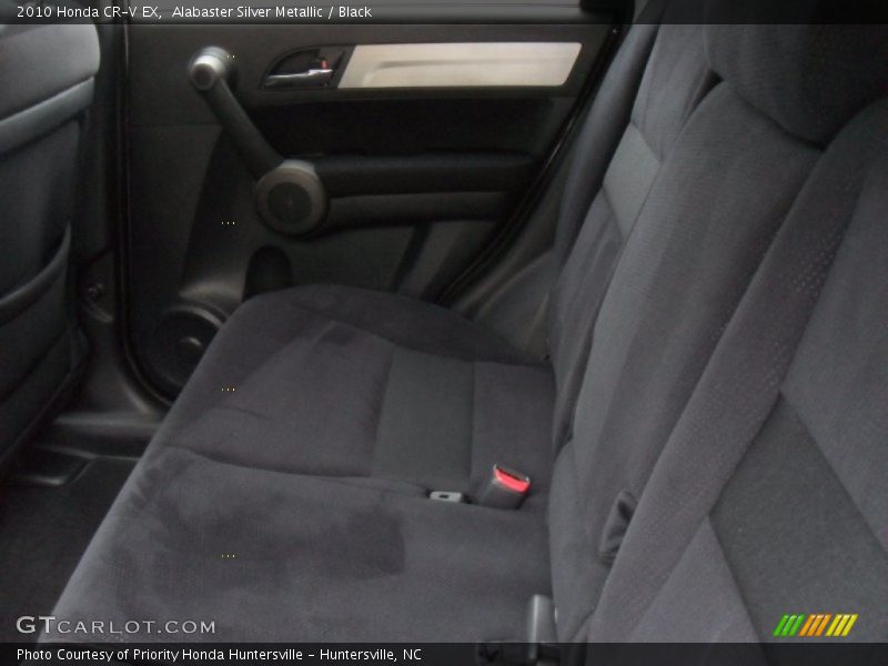 Alabaster Silver Metallic / Black 2010 Honda CR-V EX