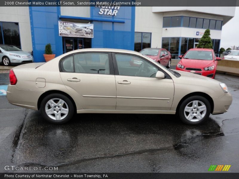 Sandstone Metallic / Cashmere Beige 2008 Chevrolet Malibu Classic LT Sedan