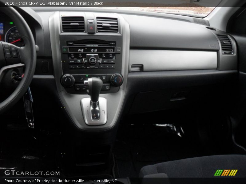 Alabaster Silver Metallic / Black 2010 Honda CR-V EX