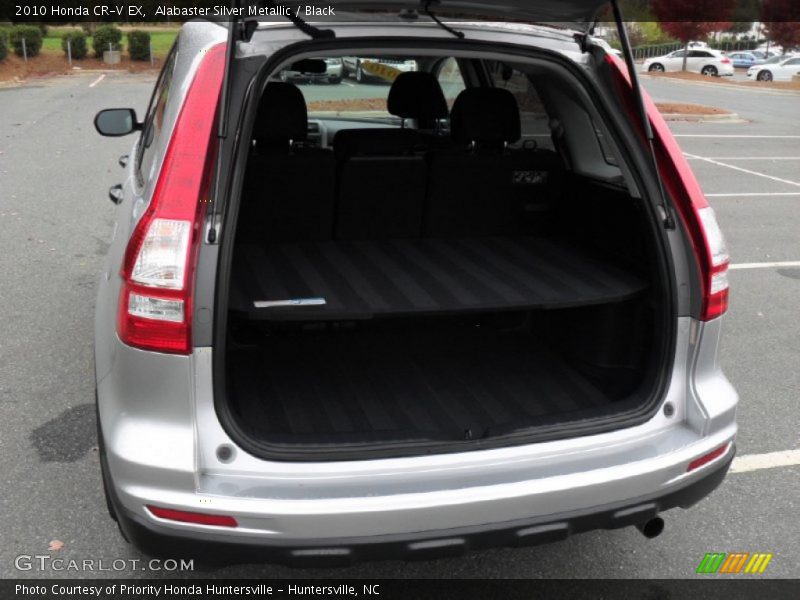 Alabaster Silver Metallic / Black 2010 Honda CR-V EX