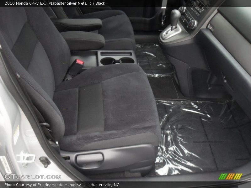 Alabaster Silver Metallic / Black 2010 Honda CR-V EX