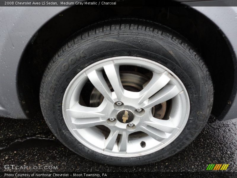 Medium Gray Metallic / Charcoal 2008 Chevrolet Aveo LS Sedan