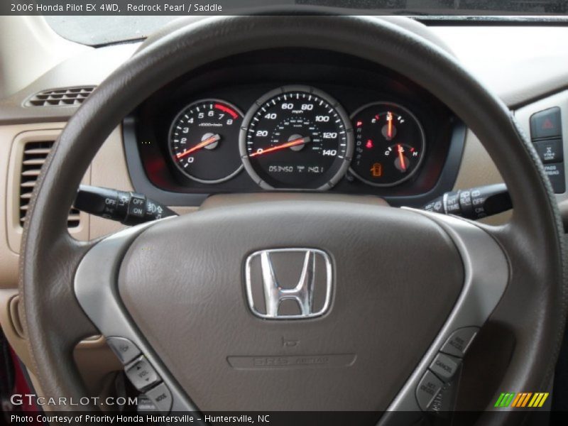 Redrock Pearl / Saddle 2006 Honda Pilot EX 4WD