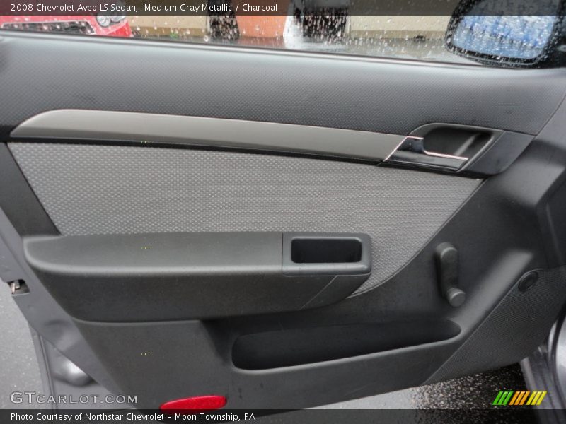 Medium Gray Metallic / Charcoal 2008 Chevrolet Aveo LS Sedan