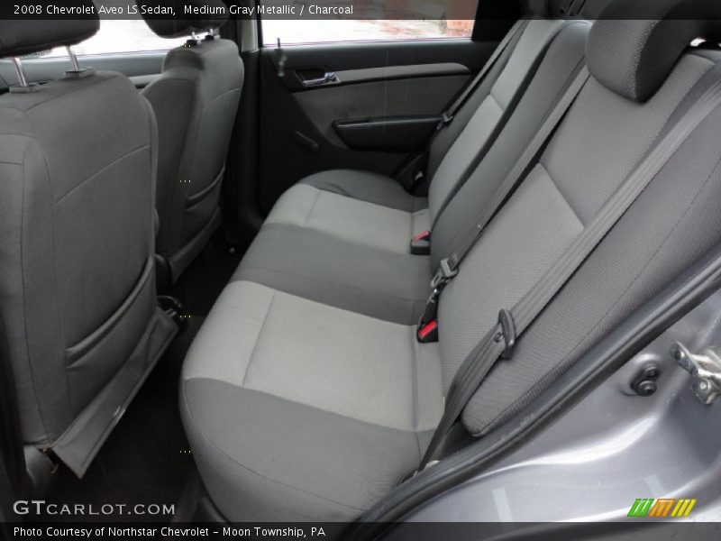 Medium Gray Metallic / Charcoal 2008 Chevrolet Aveo LS Sedan