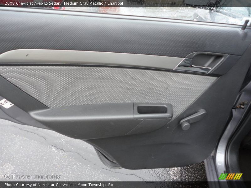 Medium Gray Metallic / Charcoal 2008 Chevrolet Aveo LS Sedan