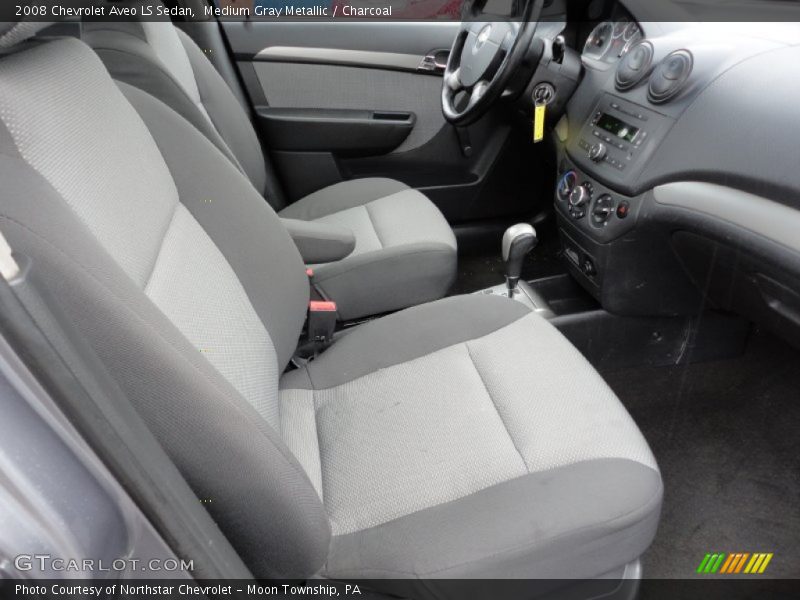 Medium Gray Metallic / Charcoal 2008 Chevrolet Aveo LS Sedan