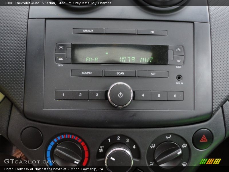 Medium Gray Metallic / Charcoal 2008 Chevrolet Aveo LS Sedan