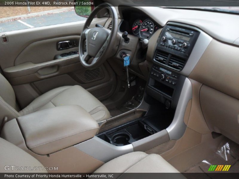 Redrock Pearl / Saddle 2006 Honda Pilot EX 4WD