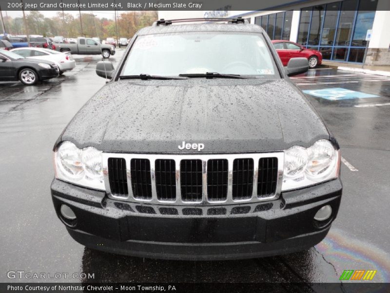 Black / Medium Slate Gray 2006 Jeep Grand Cherokee Limited 4x4