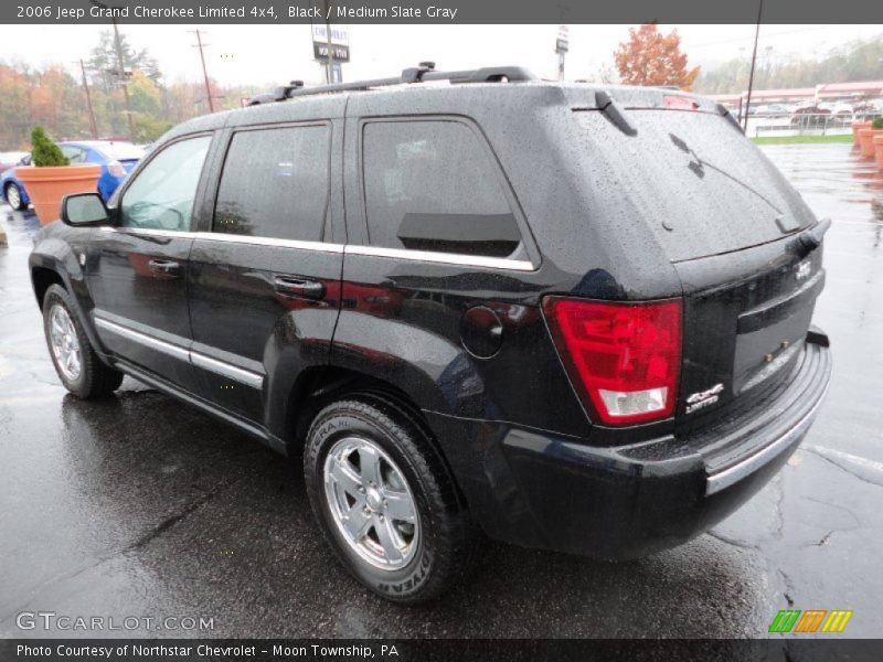 Black / Medium Slate Gray 2006 Jeep Grand Cherokee Limited 4x4