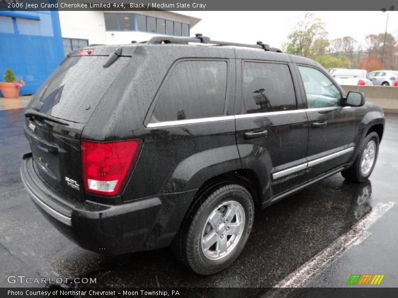 Black / Medium Slate Gray 2006 Jeep Grand Cherokee Limited 4x4