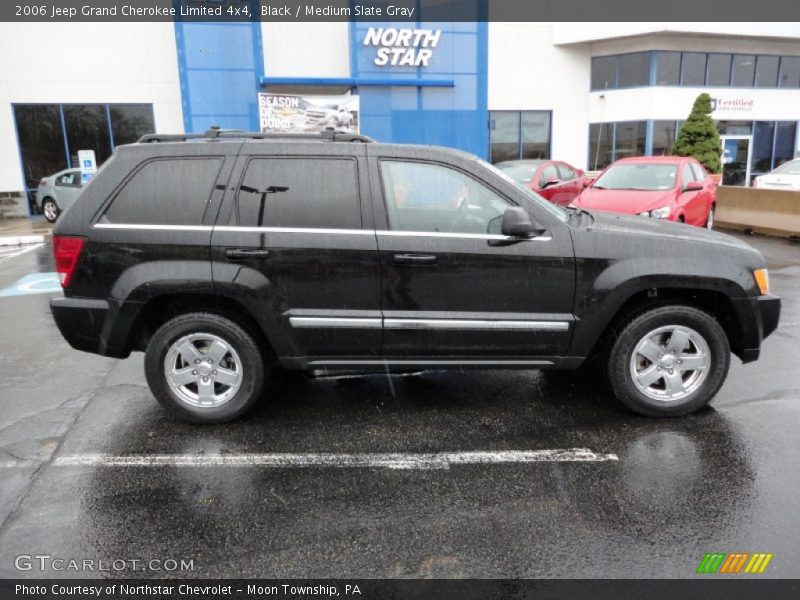 Black / Medium Slate Gray 2006 Jeep Grand Cherokee Limited 4x4