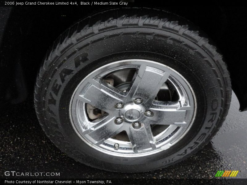 Black / Medium Slate Gray 2006 Jeep Grand Cherokee Limited 4x4