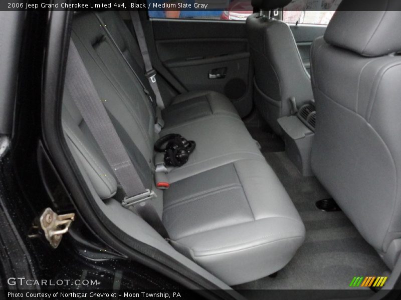 Black / Medium Slate Gray 2006 Jeep Grand Cherokee Limited 4x4