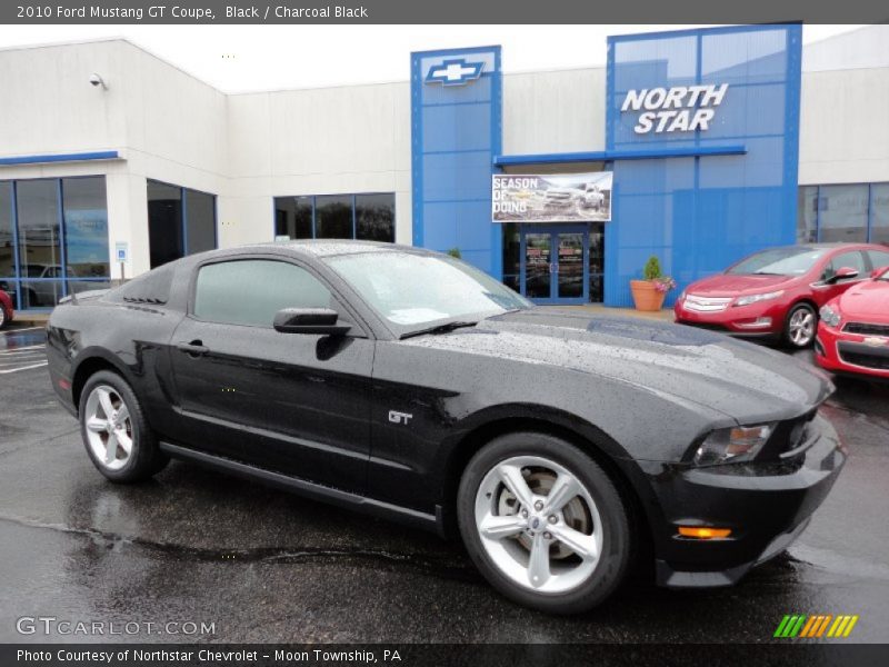 Black / Charcoal Black 2010 Ford Mustang GT Coupe