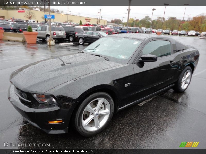 Front 3/4 View of 2010 Mustang GT Coupe