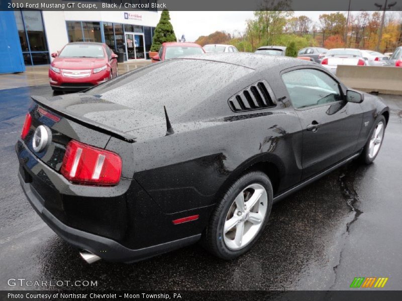 Black / Charcoal Black 2010 Ford Mustang GT Coupe