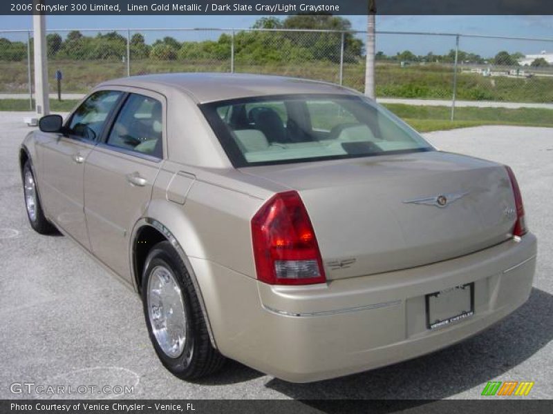 Linen Gold Metallic / Dark Slate Gray/Light Graystone 2006 Chrysler 300 Limited