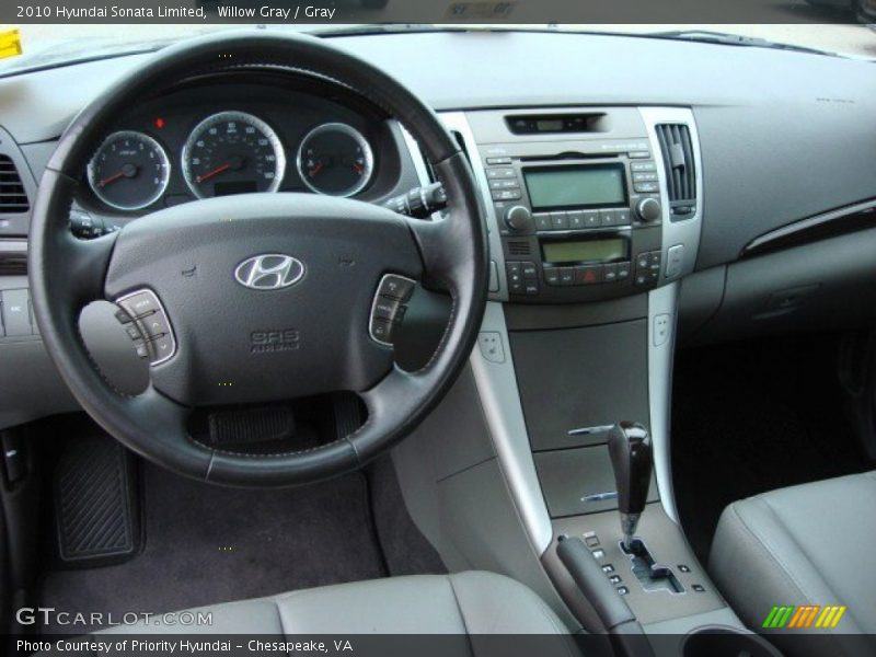 Dashboard of 2010 Sonata Limited