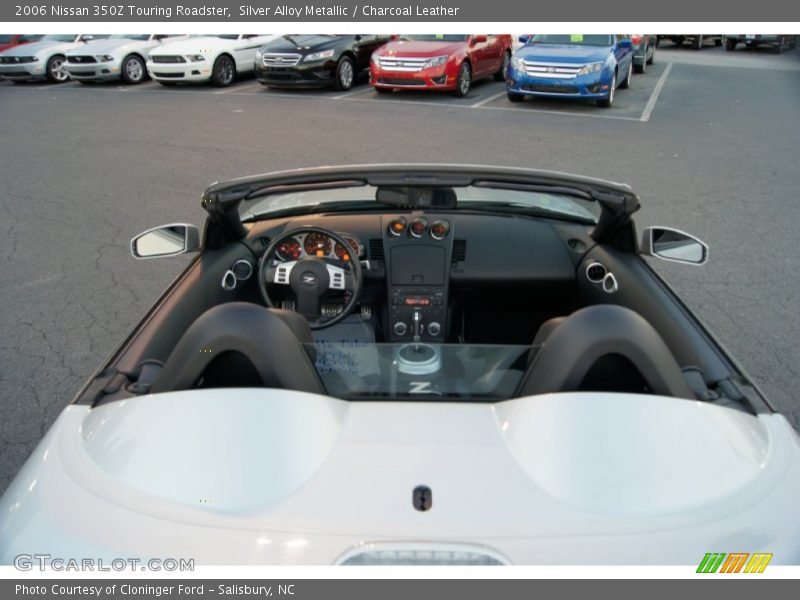Silver Alloy Metallic / Charcoal Leather 2006 Nissan 350Z Touring Roadster