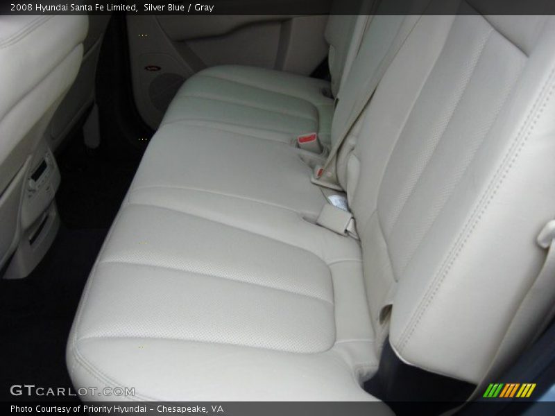 Silver Blue / Gray 2008 Hyundai Santa Fe Limited