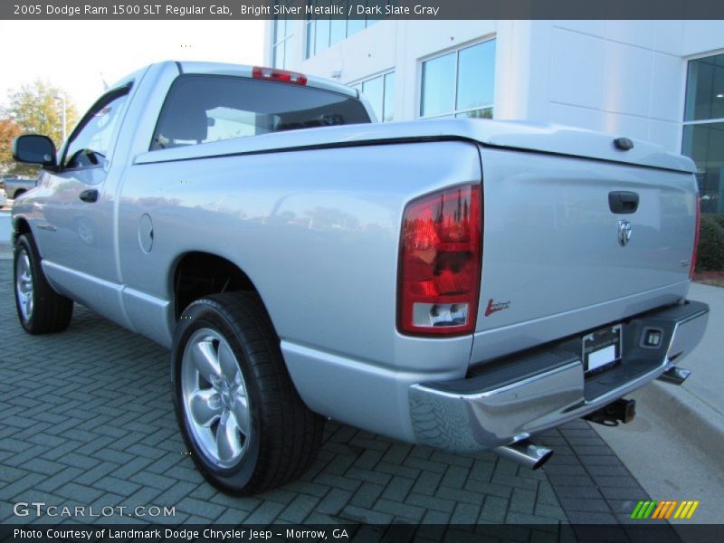 Bright Silver Metallic / Dark Slate Gray 2005 Dodge Ram 1500 SLT Regular Cab