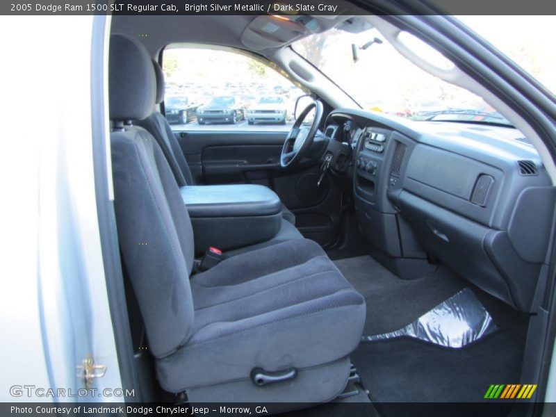 Bright Silver Metallic / Dark Slate Gray 2005 Dodge Ram 1500 SLT Regular Cab