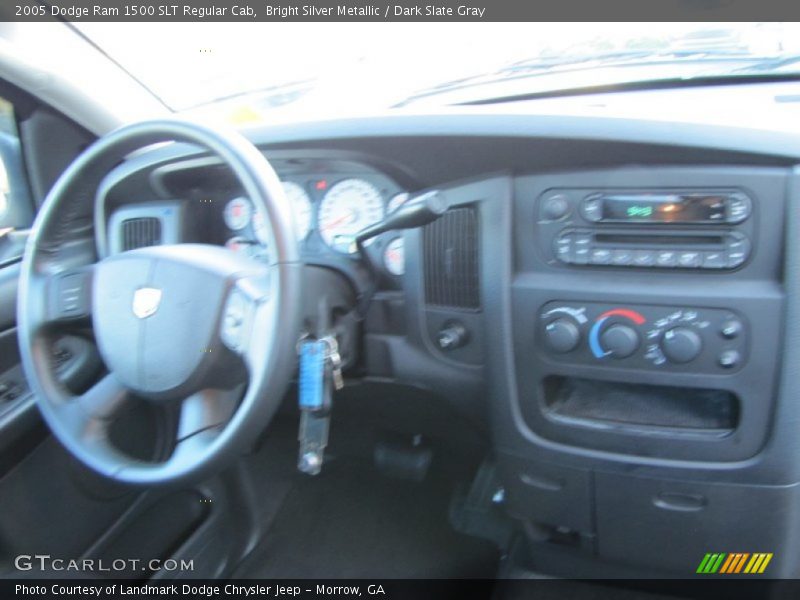 Bright Silver Metallic / Dark Slate Gray 2005 Dodge Ram 1500 SLT Regular Cab