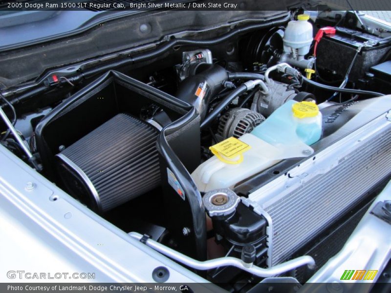 Bright Silver Metallic / Dark Slate Gray 2005 Dodge Ram 1500 SLT Regular Cab