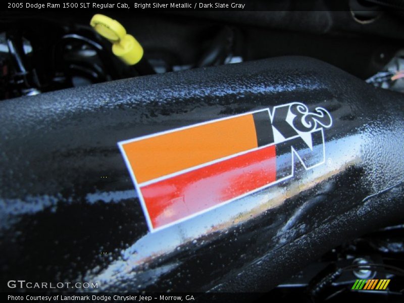 Bright Silver Metallic / Dark Slate Gray 2005 Dodge Ram 1500 SLT Regular Cab