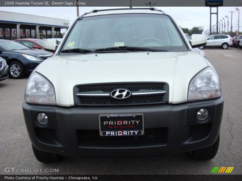 Desert Sage / Gray 2008 Hyundai Tucson SE