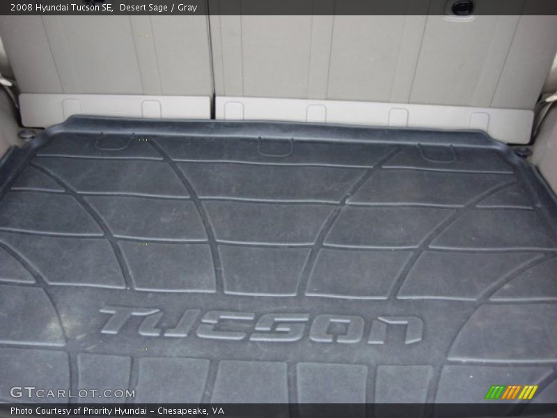 Desert Sage / Gray 2008 Hyundai Tucson SE