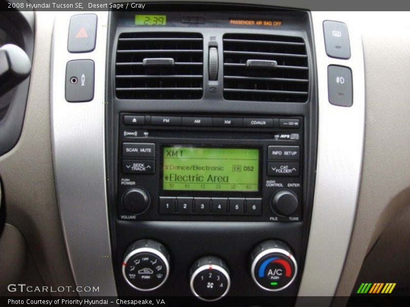 Desert Sage / Gray 2008 Hyundai Tucson SE