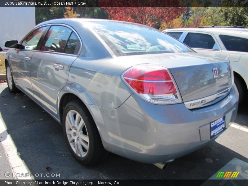 Ocean Mist / Gray 2008 Saturn Aura XE 3.5