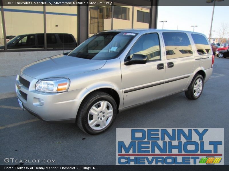 Silverstone Metallic / Medium Gray 2007 Chevrolet Uplander LS