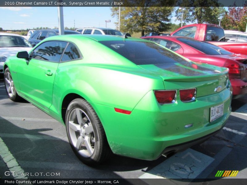Synergy Green Metallic / Black 2010 Chevrolet Camaro LT Coupe