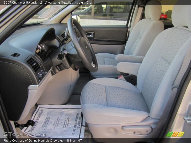 Silverstone Metallic / Medium Gray 2007 Chevrolet Uplander LS