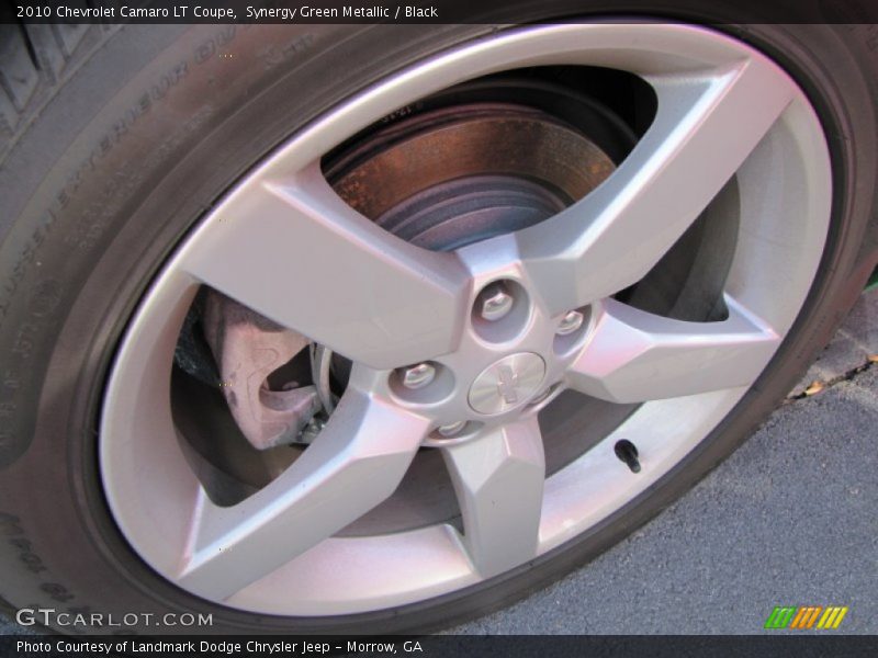 Synergy Green Metallic / Black 2010 Chevrolet Camaro LT Coupe