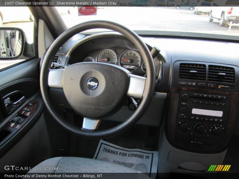 Silverstone Metallic / Medium Gray 2007 Chevrolet Uplander LS